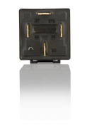 MİNİ RÖLE 12 V DC - 40A DC - 4 Fişli - Dirençli - Su Geçirmez