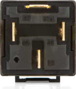 MİNİ RÖLE 12 V DC - 40A DC - 4 Fişli - Dirençli - Toz Korumalı