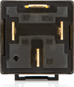 MİNİ RÖLE 12 V DC - 40A DC - 4 Fişli - Dirençli - Toz Korumalı