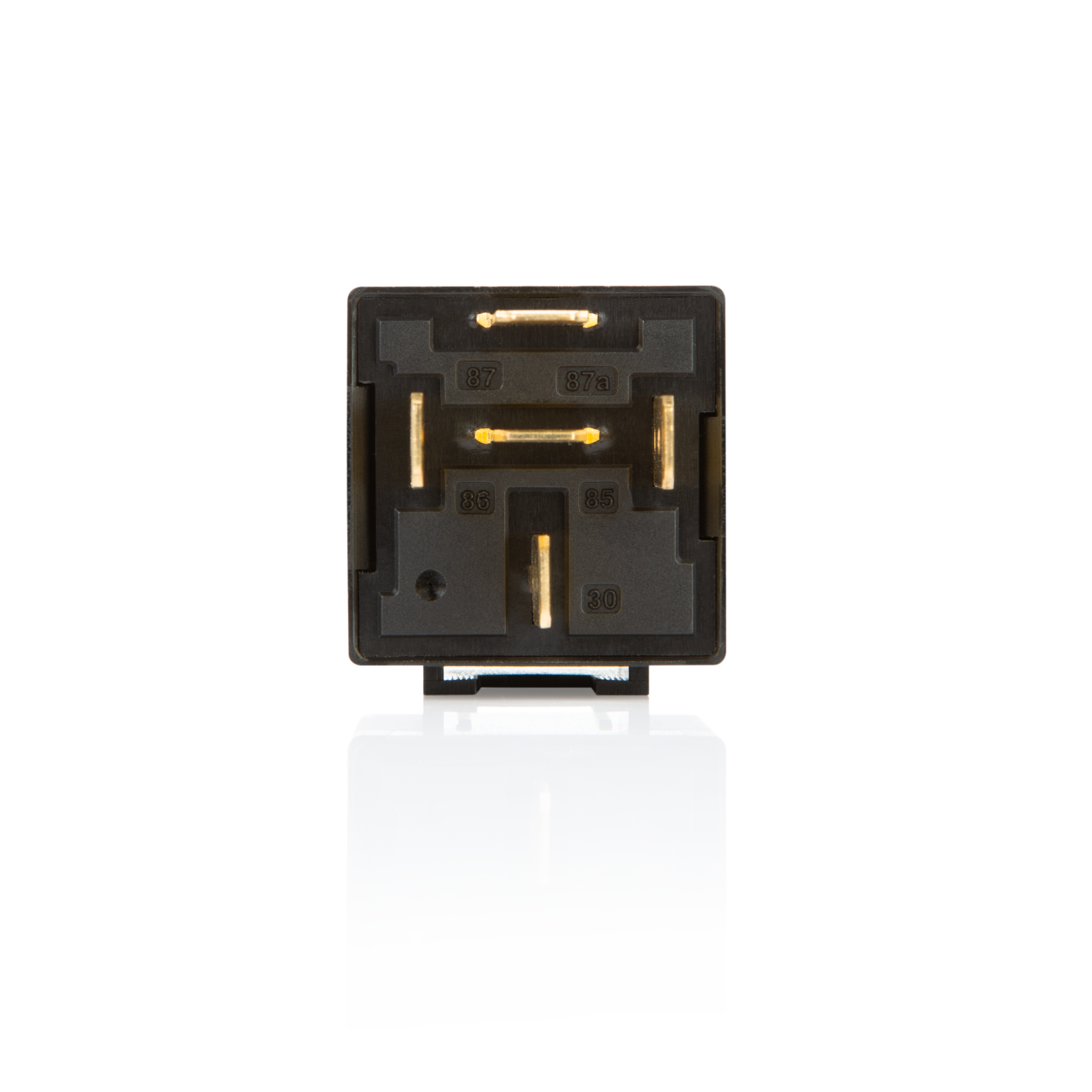 MİNİ RÖLE 12 V DC - 40/30A DC - Çift Platinli - Dirençli - Toz Korumalı