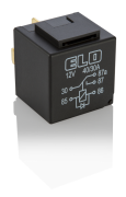 MİNİ RÖLE 12 V DC - 40/30A DC - Çift Platinli - Diyotlu - Su Geçirmez